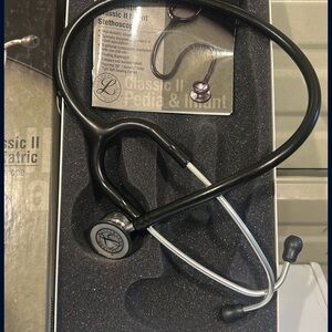 Classic II Pediatric Stethoscope - Black